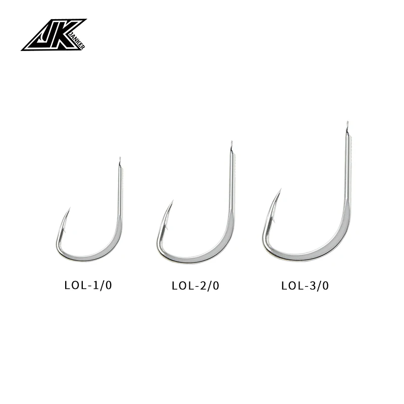JK LOL-anzuelo de pesca de alta resistencia, cebo plano de carbono para mar, ligero - imagen 3