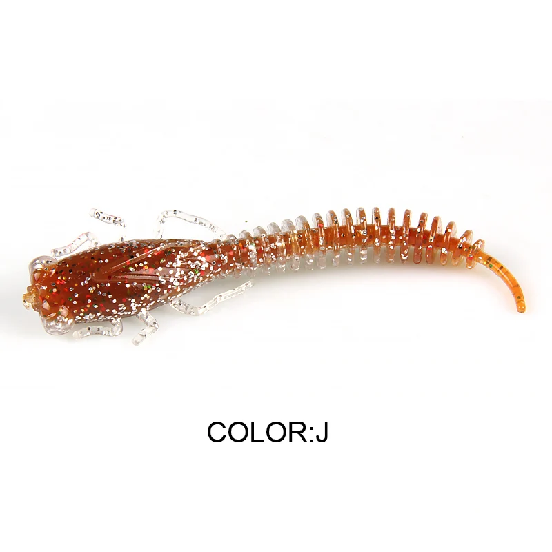 2019 nueva larva supercontinente 10pcs8pcs4pcs nuevo cebo blando Contiene olores - imagen 5