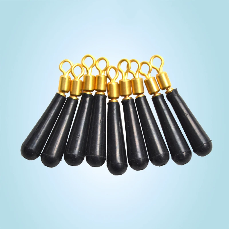 Adaptador de apoyo para flotador de Pesca, balsa giratoria de cobre para roca, rotación de lanzamiento, suministros de Pesca de carpa marina, accesorios, productos, 1000 Uds. - imagen 2