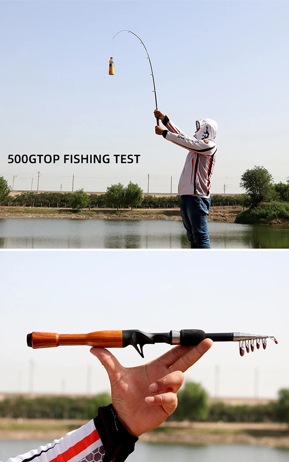 Experimente la emoción de la pesca con 500GTOP pesca