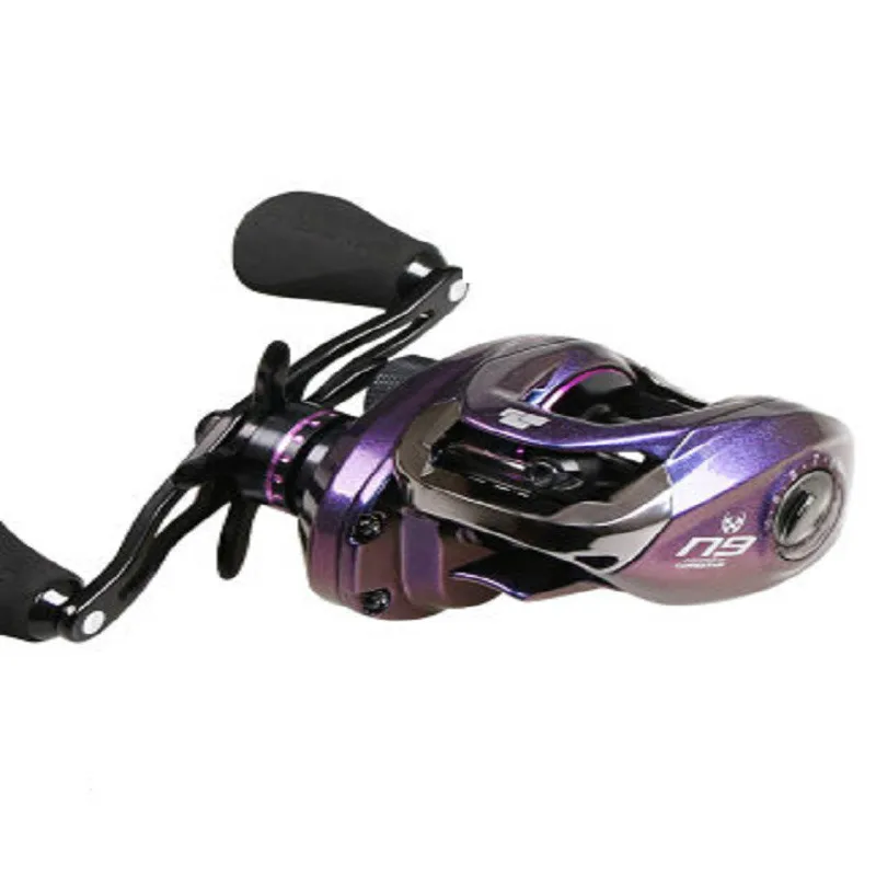 Carretes de carbono de alta velocidad para Pesca de carpa, aparejos de Pesca impermeables, 9BB, 6,0 KG, arrastre máximo 6,5: 1 - imagen 3