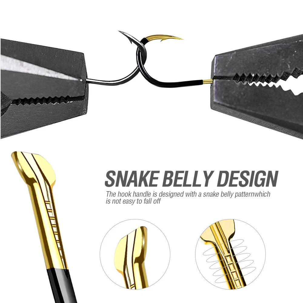 20 Uds anzuelo de pesca anzuelo individual accesorios de pesca suministros señuelos aparejos de pesca de carpa aleación de tungsteno de color con púas - imagen 3