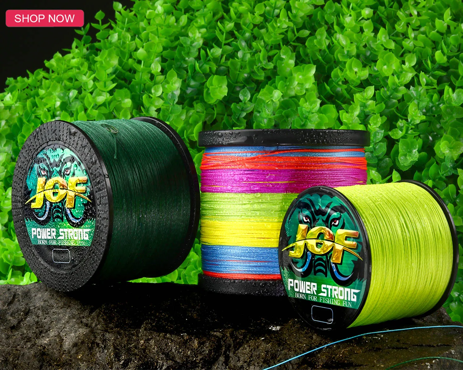 JOF nuevo X12 X9 X4 Super fuerte 12 Strands 4 9 línea de pesca trenzada 300M 500M multifilamento PE línea de agua salada de pesca - imagen 4