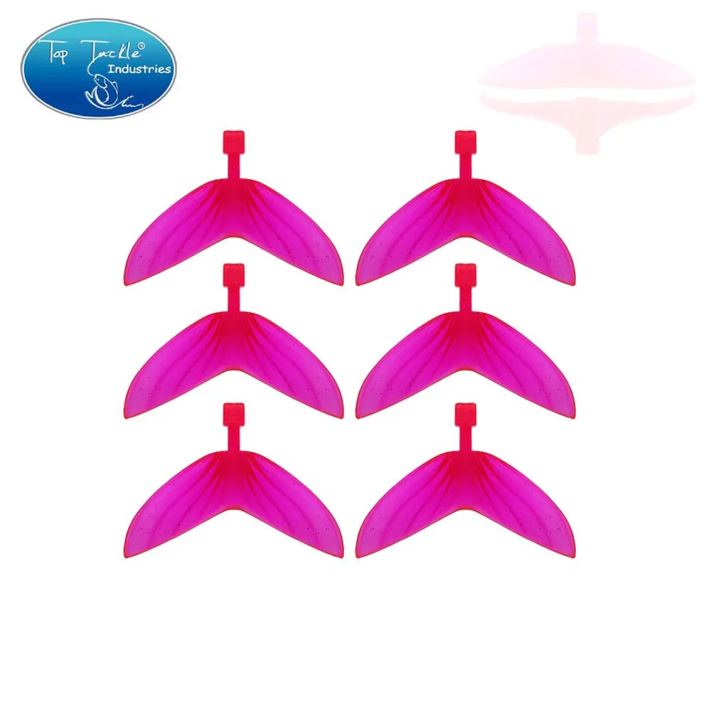 Jointed Bait Fishing Lure 135mm/165mm ABS Transparent Tongue PVC Soft Tail Fittings - imagen 4