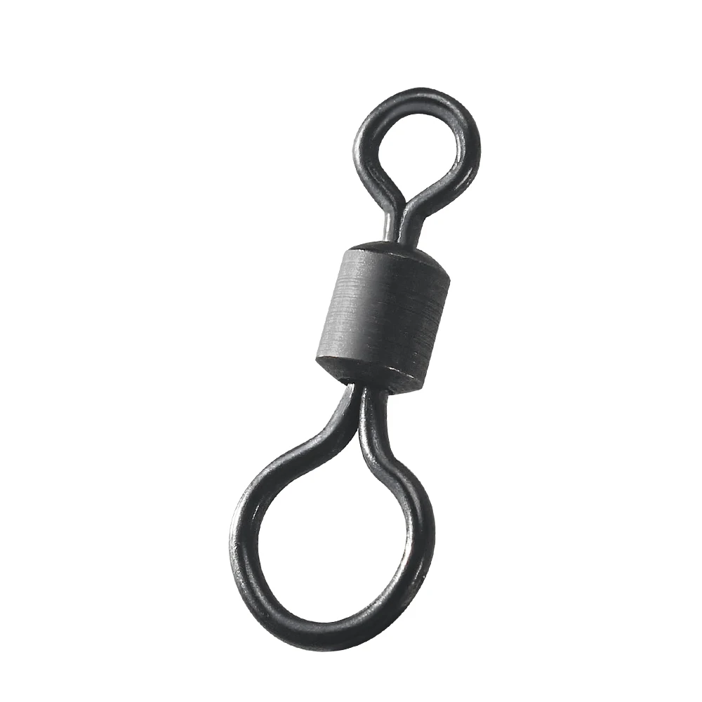 DNDYUJU-accesorio giratorio para pesca de carpa, accesorio de pesca de carpa con ojo grande, tamaño de Metal 4 #6 # Eyed - imagen 5