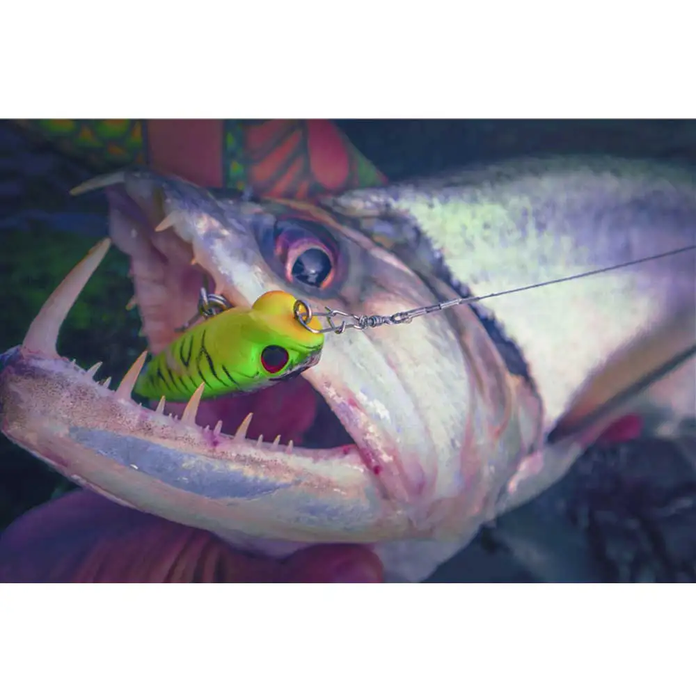 Topwater-señuelo de pesca de lápiz flotante, cebo duro Artificial biónico, aparejos de pesca como pececillos, 65mm, 5,5g - imagen 2