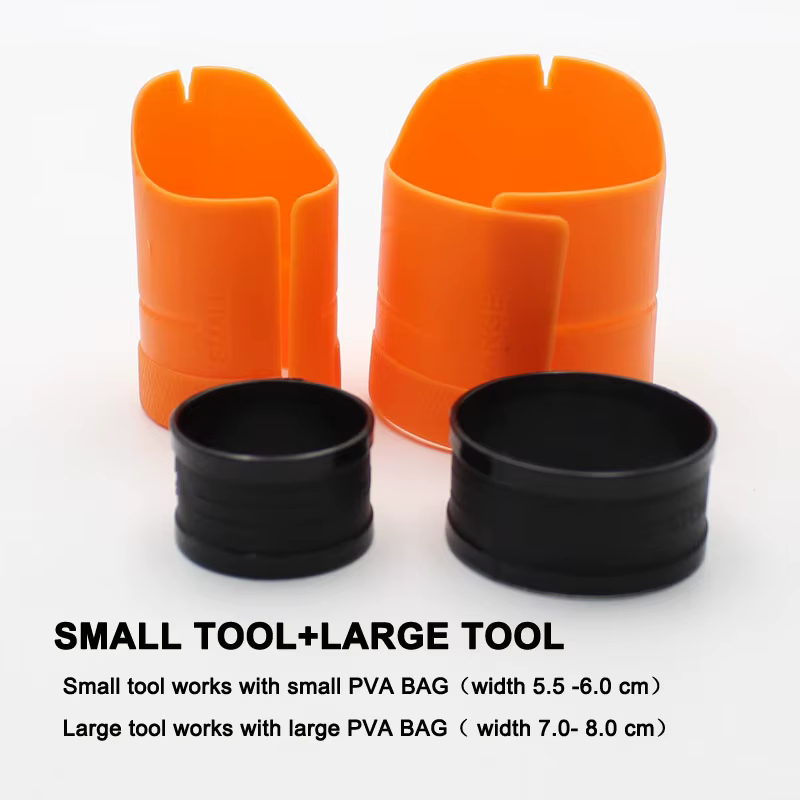 Accesorios de pesca de carpa, sistema de bolsa de carga PVA, cargador para aparejo de pelo de carpa, herramienta, alimentador de método grueso, aparejos de pesca - imagen 3