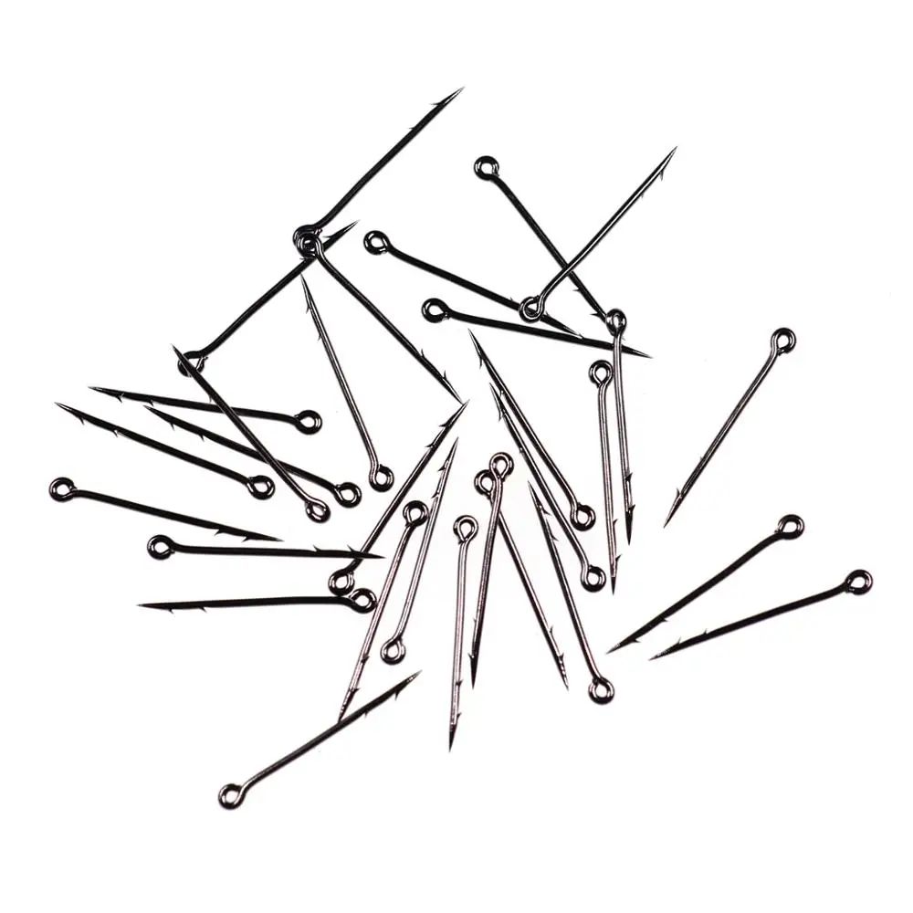 Wifreo 100/500/1000PC Bait Spike Carp Fishing Hook Bait Sting Boilie Pin Spike Ronnie Hair Rigs Carp Feeder Fishing Accessory - imagen 4