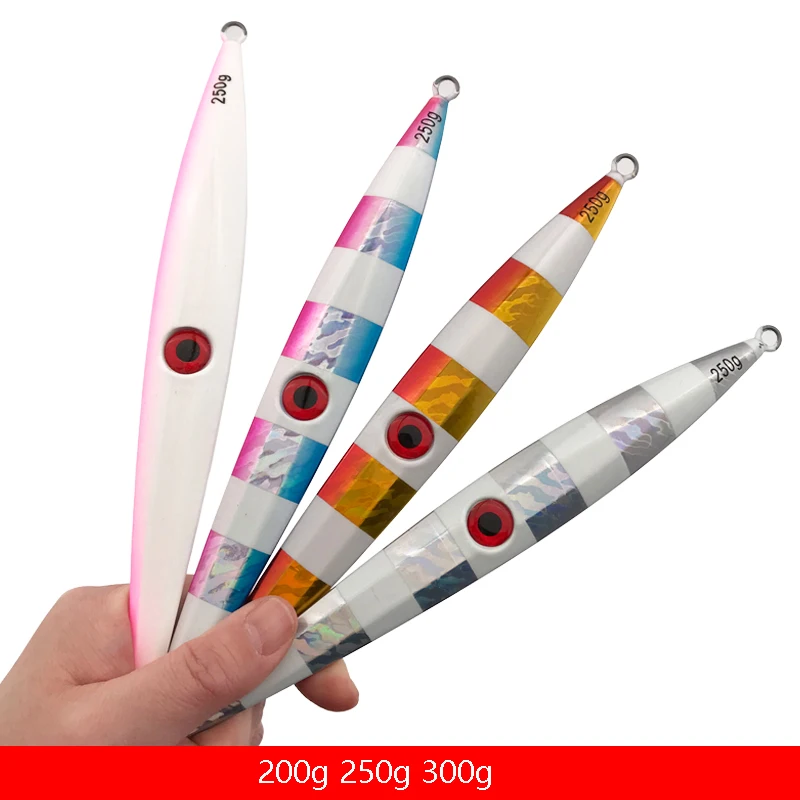 OBSESSION J33 Jig metálico luminoso – Hundimiento lento, larga distancia - imagen 4