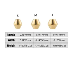 Cuentas de latón para spinner – Walleye lubina y perca resistentes
