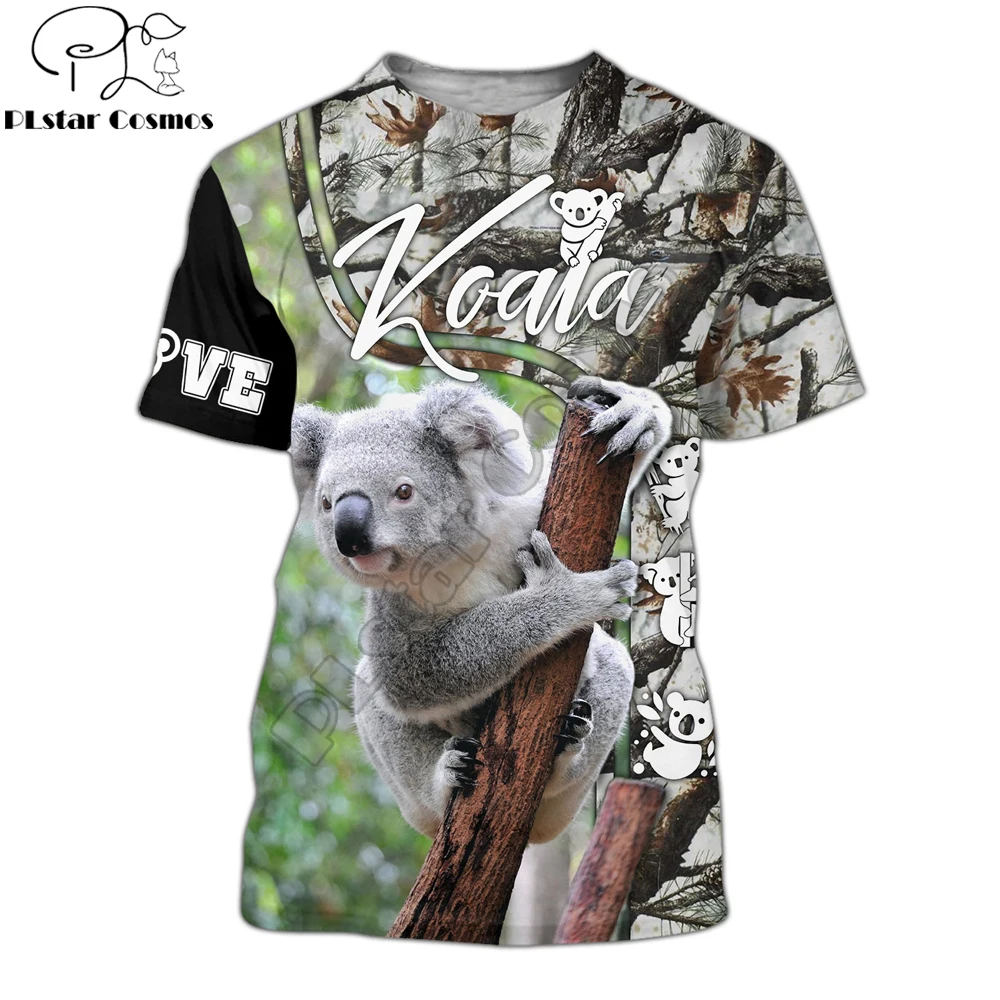 Camiseta Hipster de verano 2025 para hombre, camiseta de manga corta con estampado 3D de perezoso/cervo/búho/elefante, camisetas informales Unisex TX0176