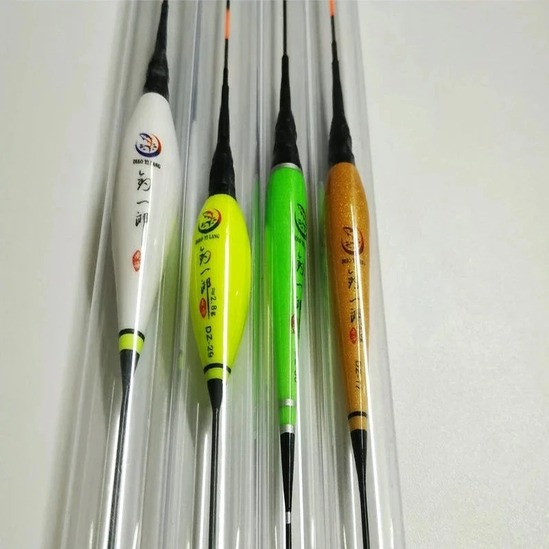 Tubo de flotador de pesca de PVC, Boya de protección, tubo de almacenamiento portátil, aparejos de pesca, 10 unids/lote, 1,9-2,2 cm de ancho - imagen 5