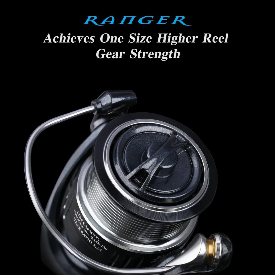 TSURINOYA-carrete de pesca giratorio ultraligero, 187g, RANGER, 2000S, 2500S, 3000S - imagen 4