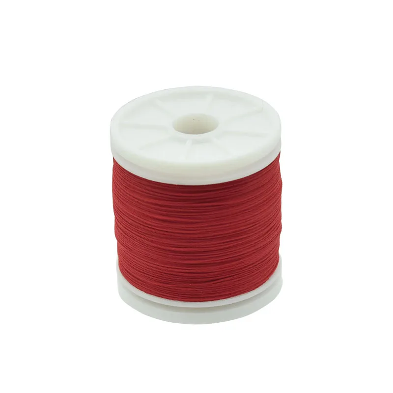 Guía de caña de pescar, hilo de bobinado, alambre trenzado 150D, anillo de fibra de poliéster, línea de sujeción, accesorio de construcción DIY de 150M - imagen 5