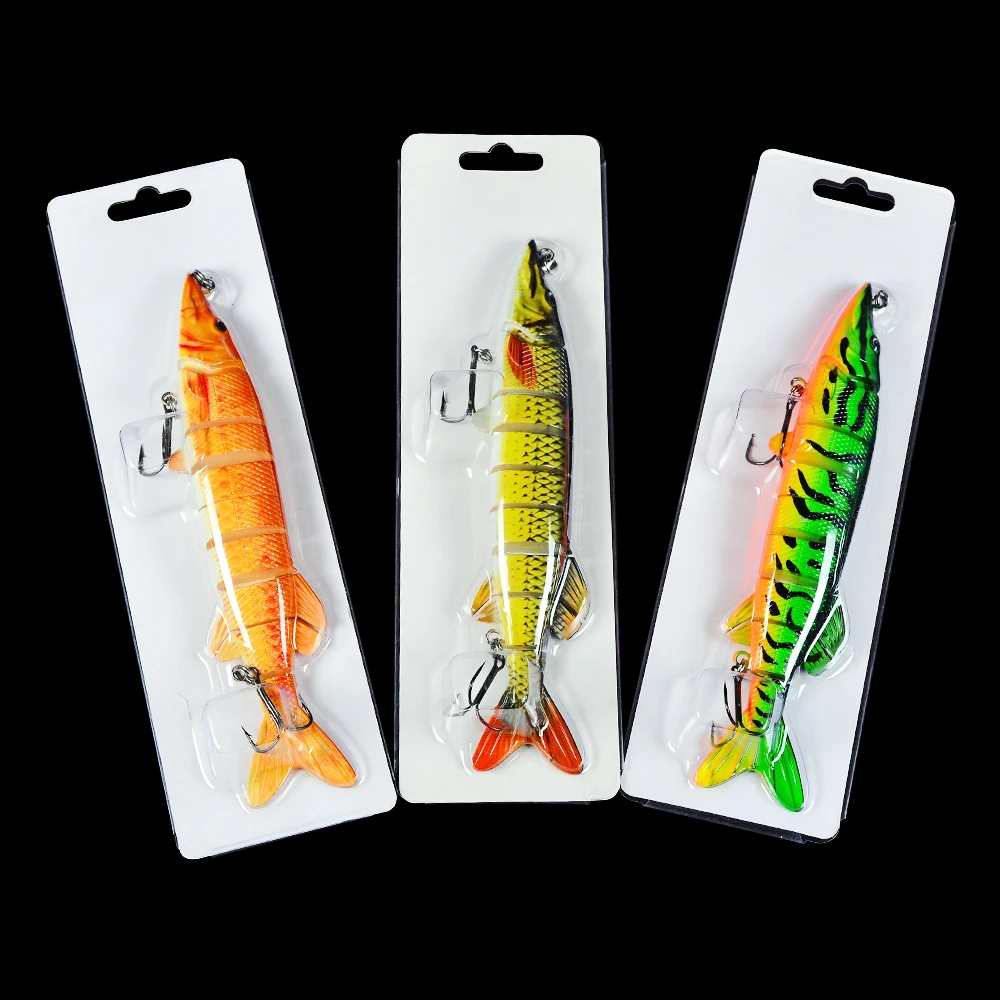 8" Pike Mediano 20CM Cebo Grande 66G 1/0 # Señuelo de Lucio Artificial, cebo realista, Crankbaits, Wobblers de pesca, Swimbait, señuelo de pesca de mar - imagen 5