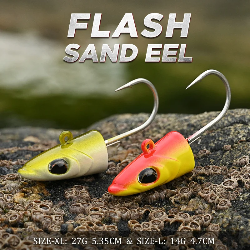 Señuelo BLUX FLASH Anguila Cola Jig - imagen 5