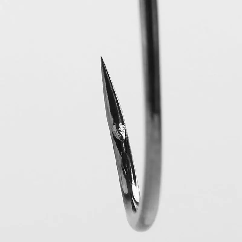 Anzuelos de pesca de acero de alto carbono, suministros de aparejos Circulares de Pesca, 100 piezas - imagen 4