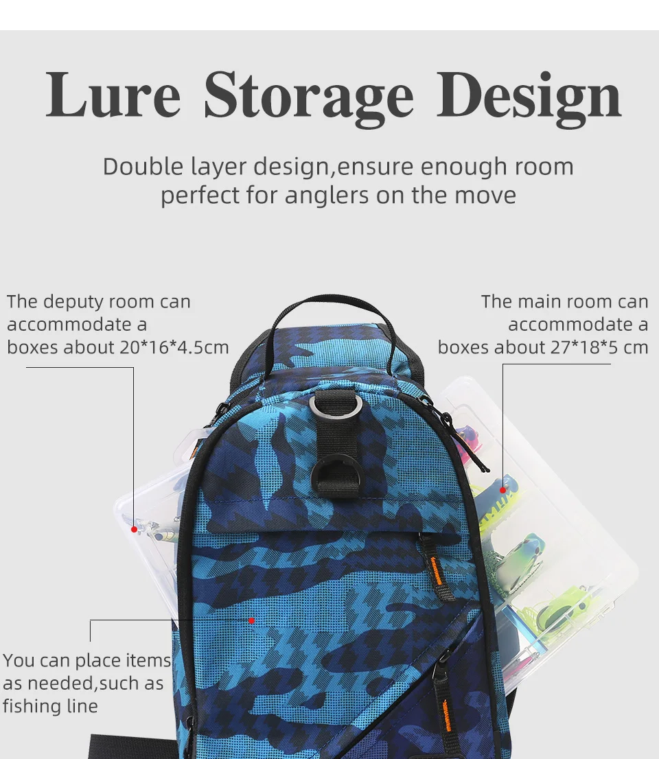 Bolsa Pesca - Detalle de cierre