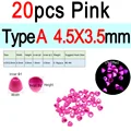 Pink 4.5x3.5mm A