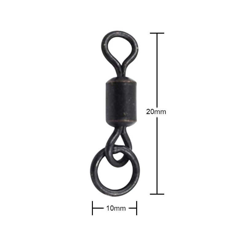 Mosodo-anillo flexible de cambio rápido para pesca de carpa, 20 unidades - imagen 2