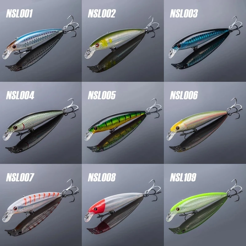 NOEBY Wobblers Minnow Señuelos de Pesca 140mm 39g cebos duros artificiales flotantes para Lucio Casting señuelo de pesca Trolling - imagen 3