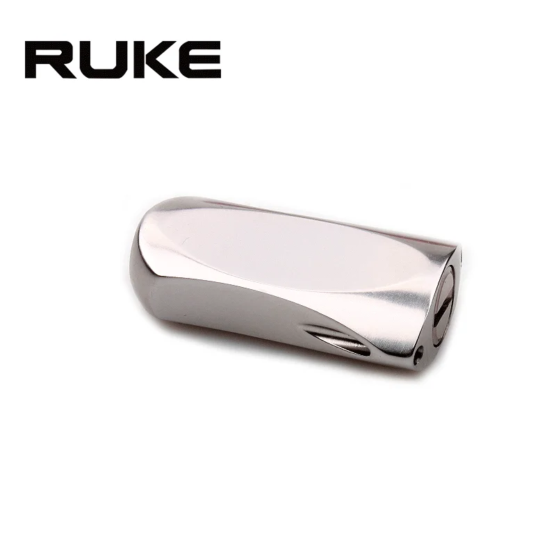 Ruke, 1 pieza, perilla de aleación de carrete de pesca para carrete de pesca de fundición de cebo, Material metálico, incluye 2 uds. De rodamientos y 4 Uds. De arandela, accesorio DIY