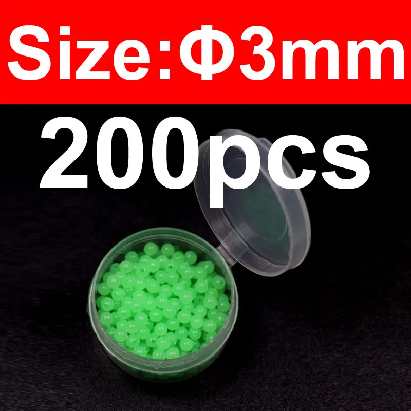3mm 200pcs green