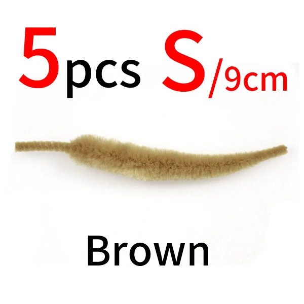 5pcs brown