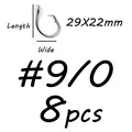 Size 9l0  8pcs