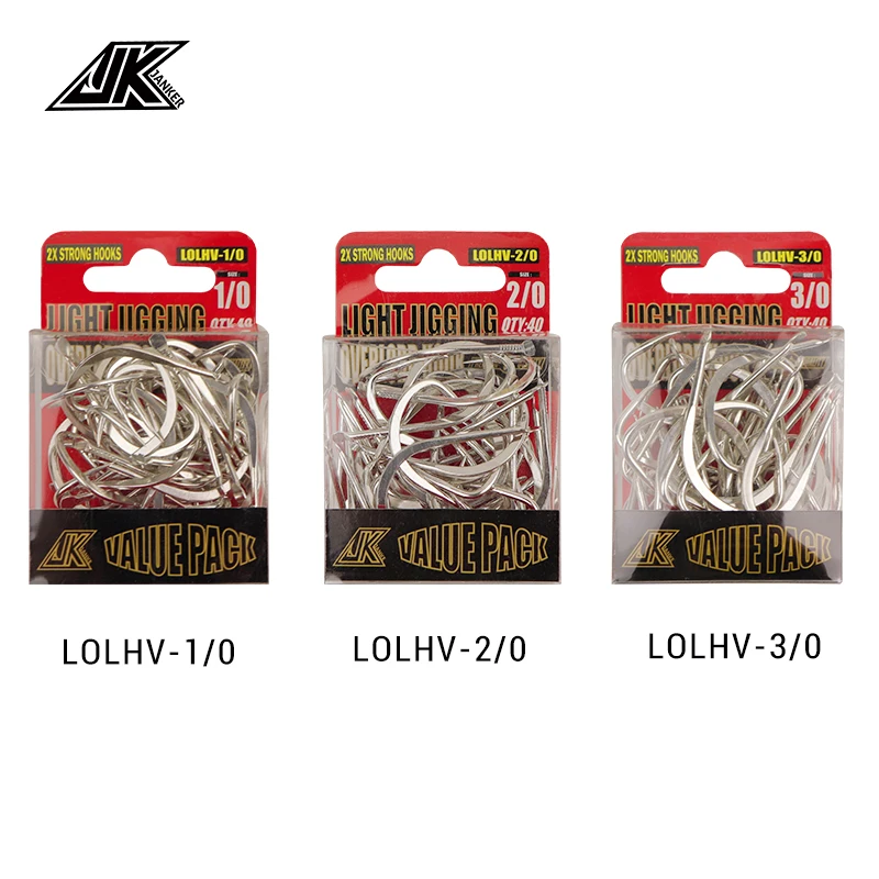 Ganchos eléctricos ligeros de acero con alto contenido de carbono, anzuelos de recubrimiento antioxidante, y LOLHV LOL, nuevos productos JK disponibles en dos paquetes (valor) - imagen 5