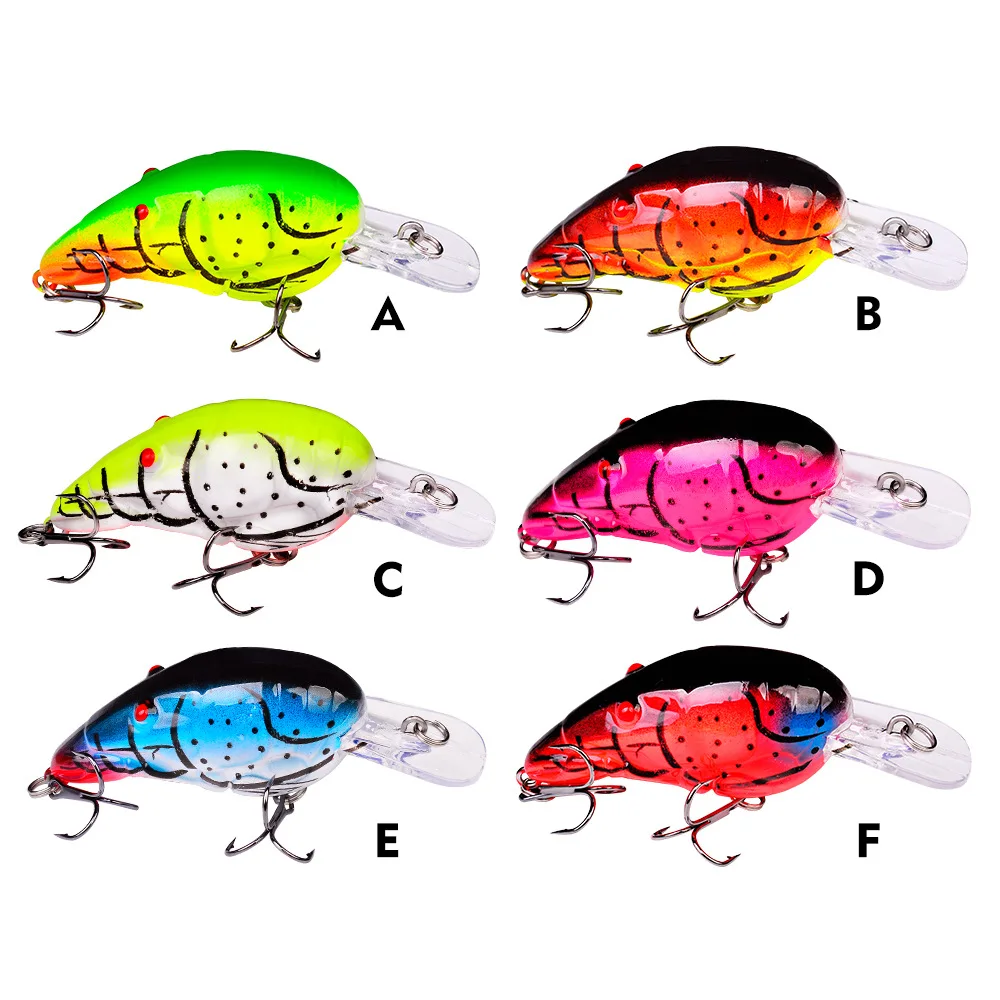 Señuelo De Pesca De manivela, Wobbler, 7,2 cm, 11,3G, Minnow Isca, señuelos artificiales Crankbait, Leurre De Lucio, aparejos De Pesca De curricán, 1 ud. - imagen 3