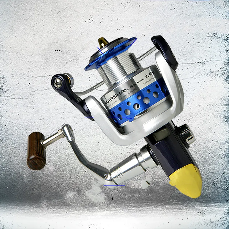 Okuma-carrete De Pesca giratorio 5,0: 1, 6 + 1BB, rueda lejana, potencia De arrastre De 15KG, rueda De Pesca en roca - imagen 4