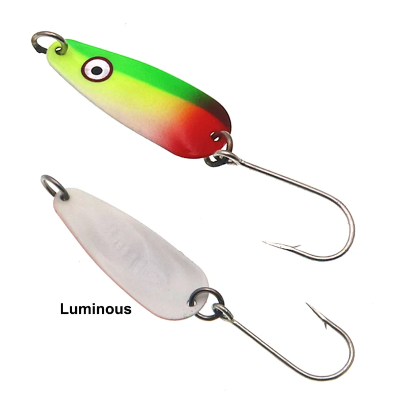 HISTOLURE-cerucharas luminosas para pesca de trucha, señuelos 1,9g, 33mm, Wobbler Artificial, señuelo duro, cebos de Metal y latón para lubina - imagen 2