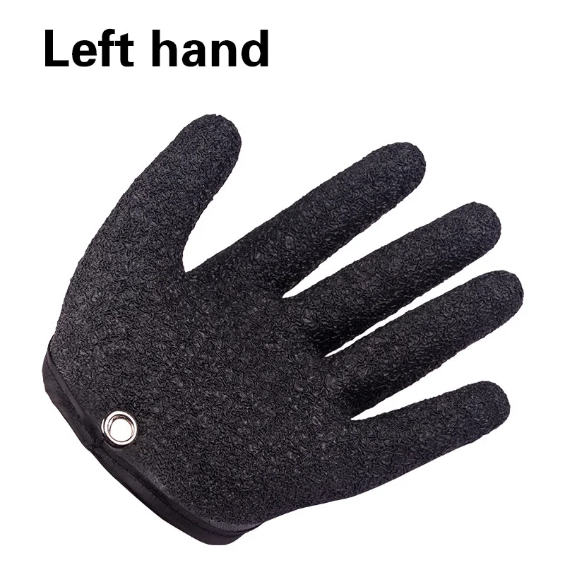 Guantes antideslizantes tejidos de látex para pescar, accesorios de pesca, dedo medio, longitud: 8,5 cm - imagen 5
