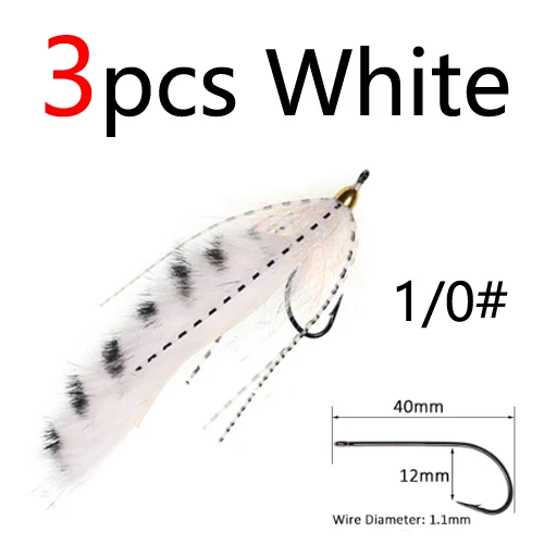 3pcs white