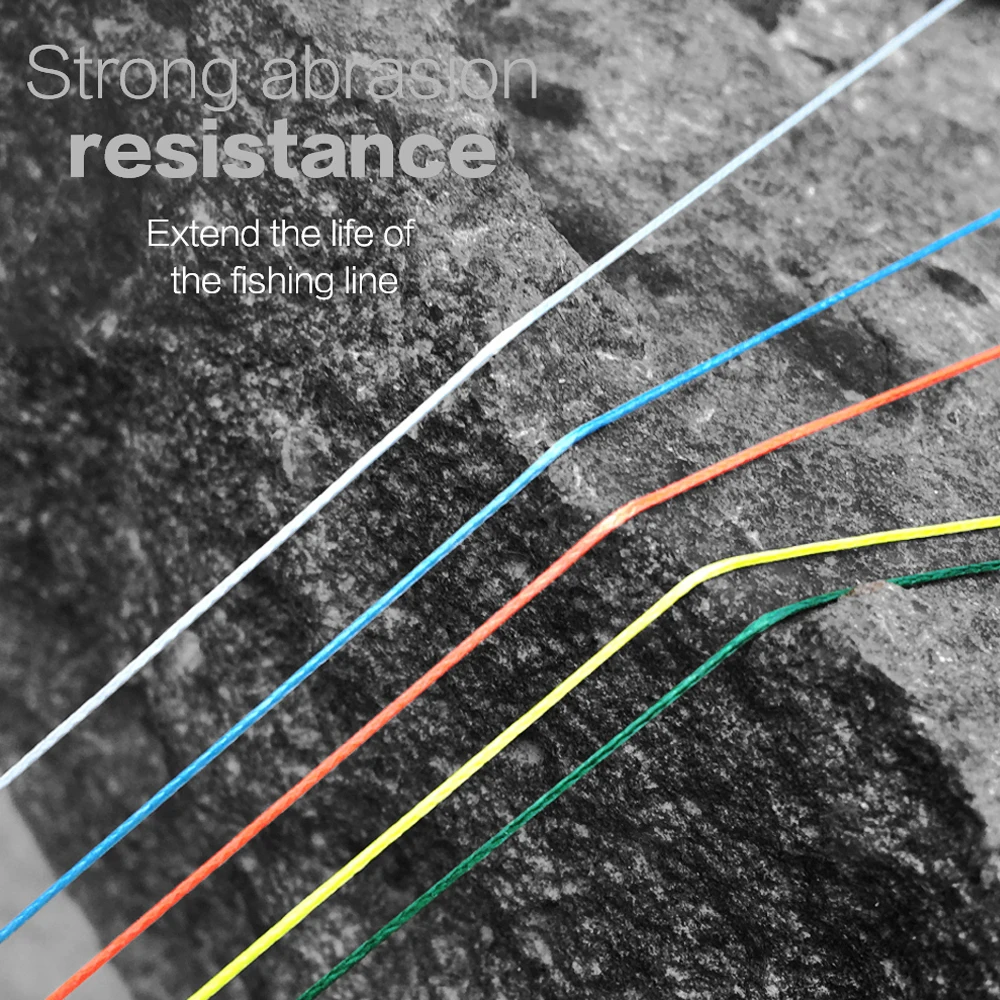 JOF-línea de pesca trenzada de 300-1000M, Sedal trenzado multifilamento para agua dulce y salada, X8 hebras - imagen 4