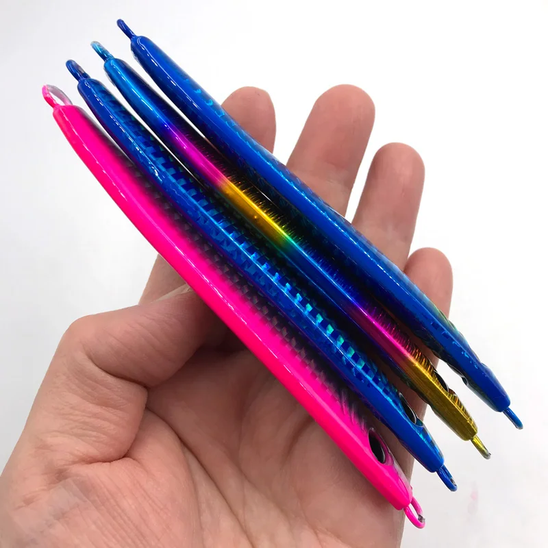 TEASER-señuelo de pesca en forma de S, 120g, 150g, 200g, señuelo de hundimiento lento, cebo duro, aparejos de pesca - imagen 5