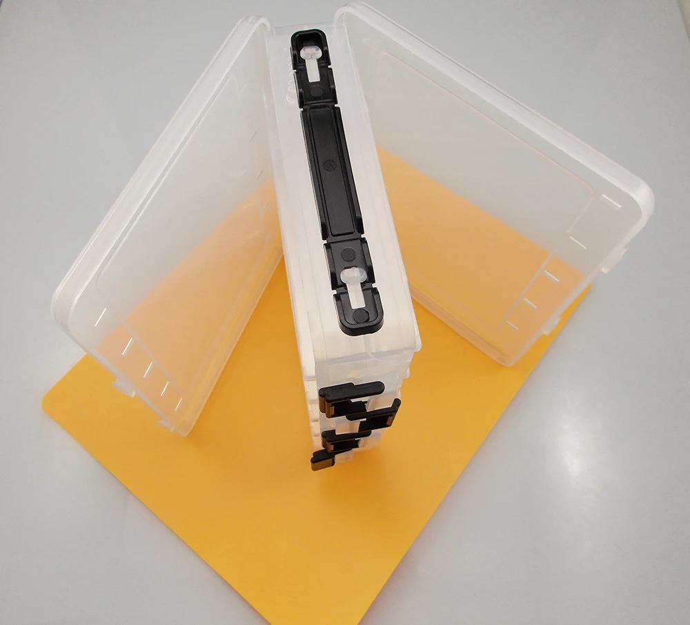 Caja de pesca, caja de almacenamiento de anzuelos, compartimentos, señuelos de peces, soporte de almacenamiento de plástico, accesorios de pesca - imagen 5