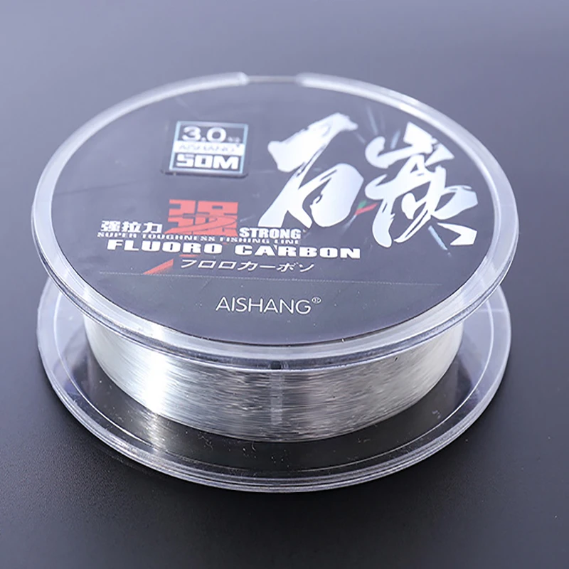 Línea de fluorocarbono puro para pesca en agua salada - resistente - imagen 2