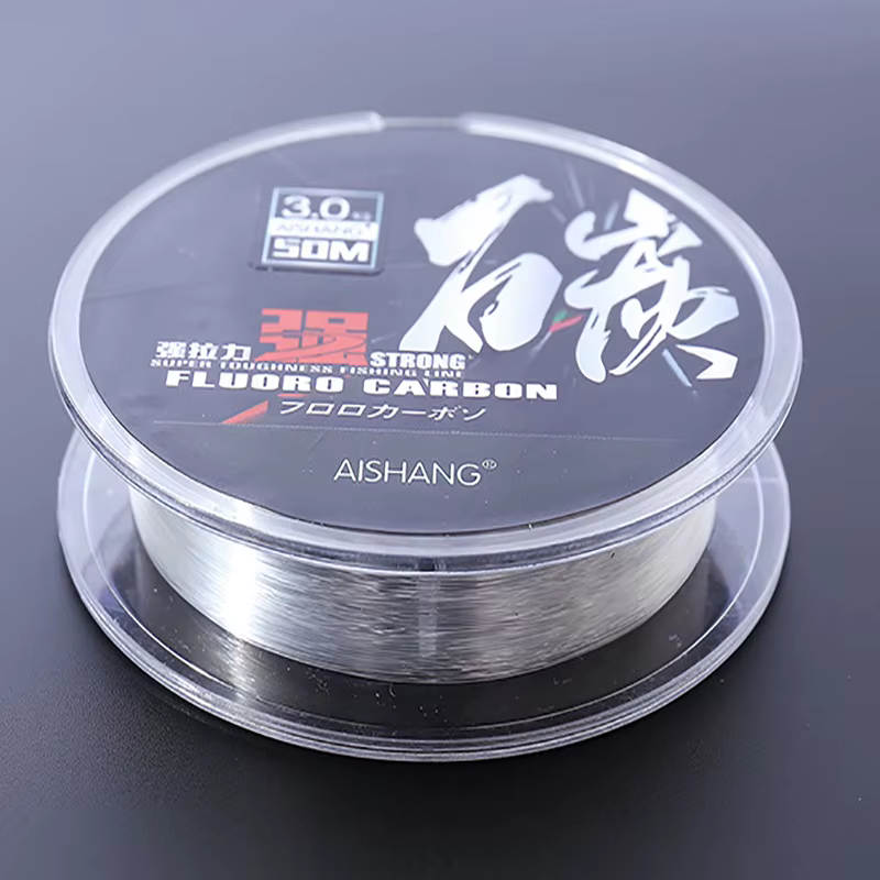 Línea de fluorocarbono puro para pesca en agua salada - resistente - imagen 2
