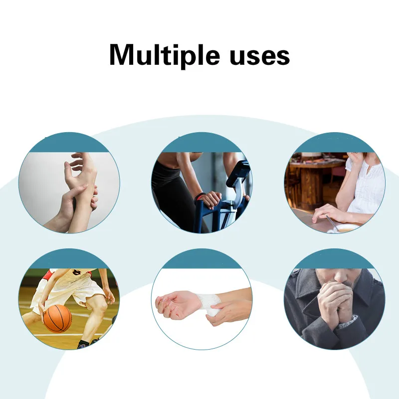 Muñequera de soporte femenino para esguince, protección contra el frío y el calor, funda para la articulación del tendón, equipo de protección deportiva - imagen 3