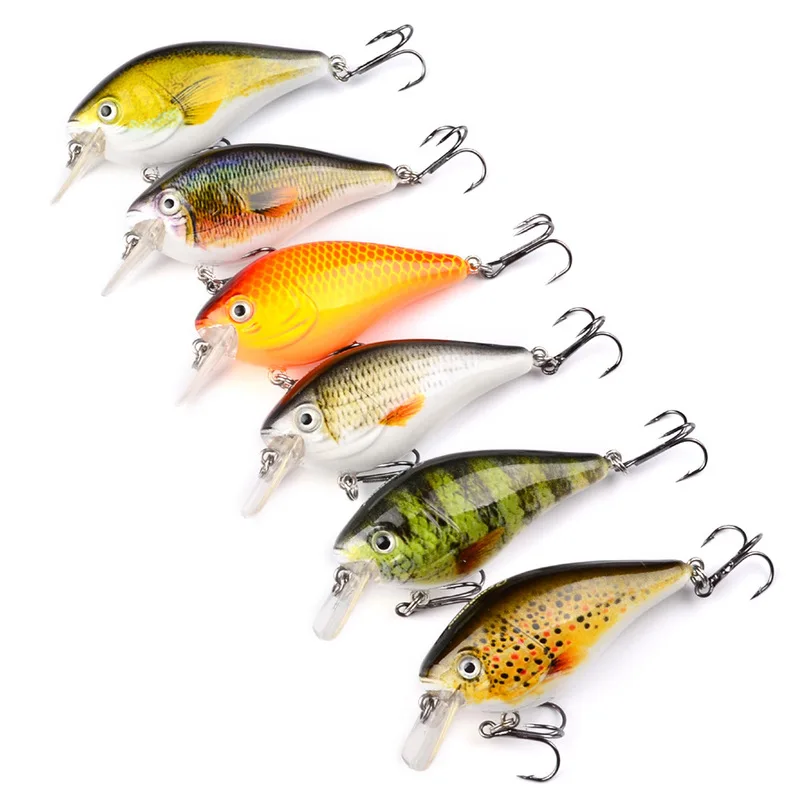 1Pcs7.6cm12.7g Señuelos de pesca duros hundimiento Jerkbait VIB Rattlin gancho Wobblers buceo profundo hundimiento mar océano cebo de plástico Artificial - imagen 3