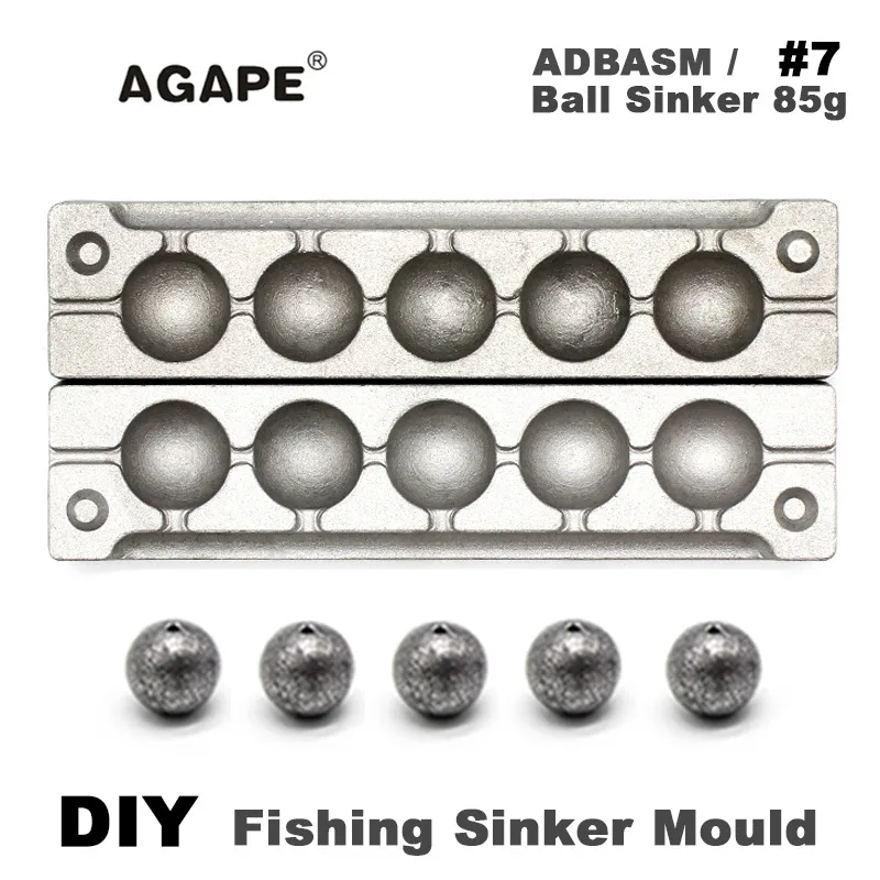 Molde de chumbadas Agape Sinker para plomos