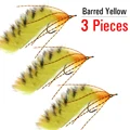 3pcs Barred Yellow