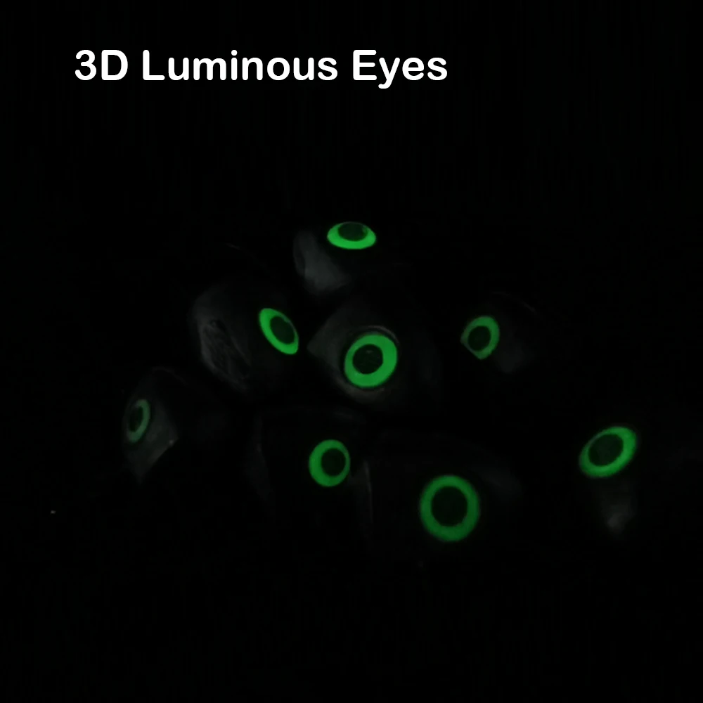 JOHNCOO 8 Uds anzuelos de pesca con cabeza de anzuelo para señuelo suave cebo con púas anzuelo individual 2g 2,5g 3,5g 5g accesorios de pesca de carpa - imagen 4