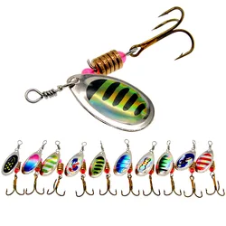Señuelo Crankbait Giratorio Wobbler – Para trucha con brillo