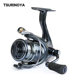 Carrete giratorio TSURINOYA de carbono ultraligero de fundición larga 5,2: 1 RANGER 2000 3000 4000 carrete poco profundo Lucio de agua salada Fishi