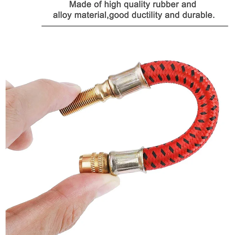 Manguera de boca de inflado para patinete Xiaomi Mijia M365, tubo de extensión de válvula, boquilla extendida, adaptador de válvula - imagen 2