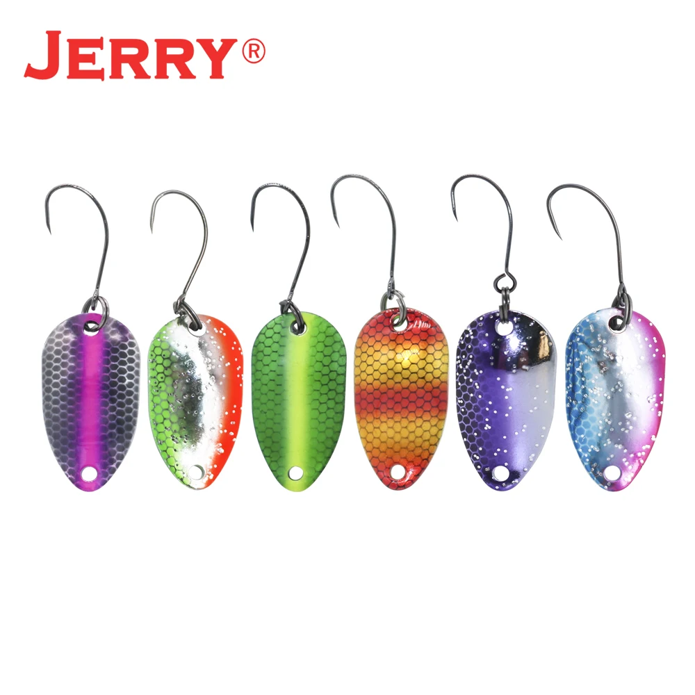 Kit de micro Señuelos de Pesca Jerry Gemini, cuchara de trucha, wobbler, cebo giratorio - imagen 5