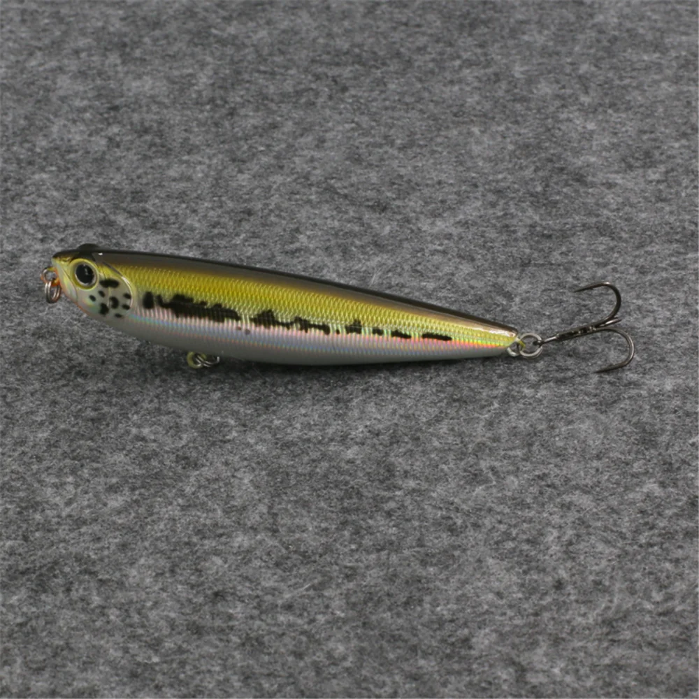 Le Fish-SEÑUELOS duros de agua para perros, cebos artificiales Wobbler, aparejos de Pesca, 100mm, 13,5g